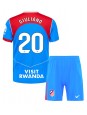 Billige Atletico Madrid Giuliano Simeone #20 Tredjedraktsett Barn 2025-26 Kortermet (+ Korte bukser)